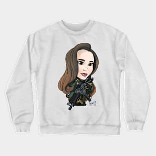 Elena Deligioz cartoon Crewneck Sweatshirt